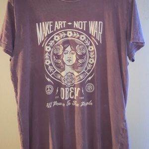 OBEY Make Art Not War Tee